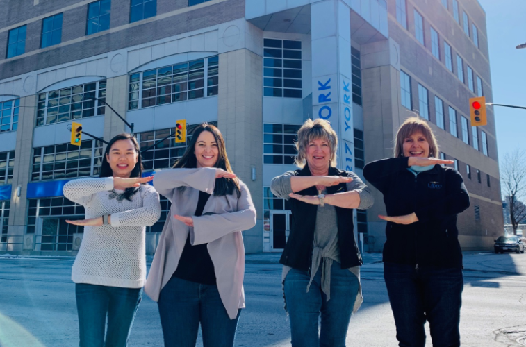 Libro Staff supporting gender equality in the workforce