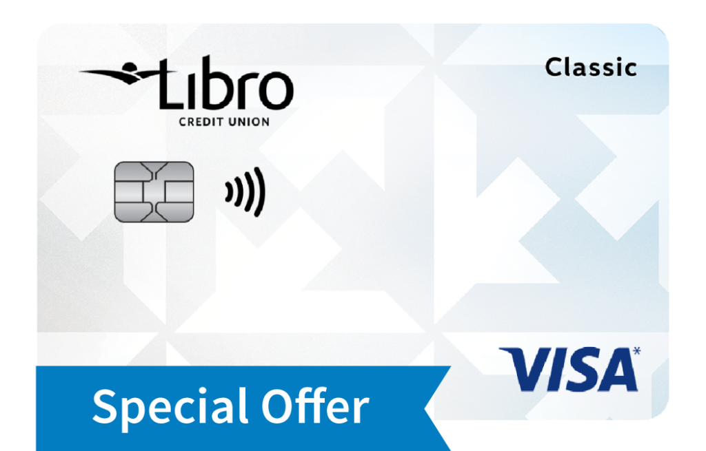 Image of a a Classic Libro Visa* card