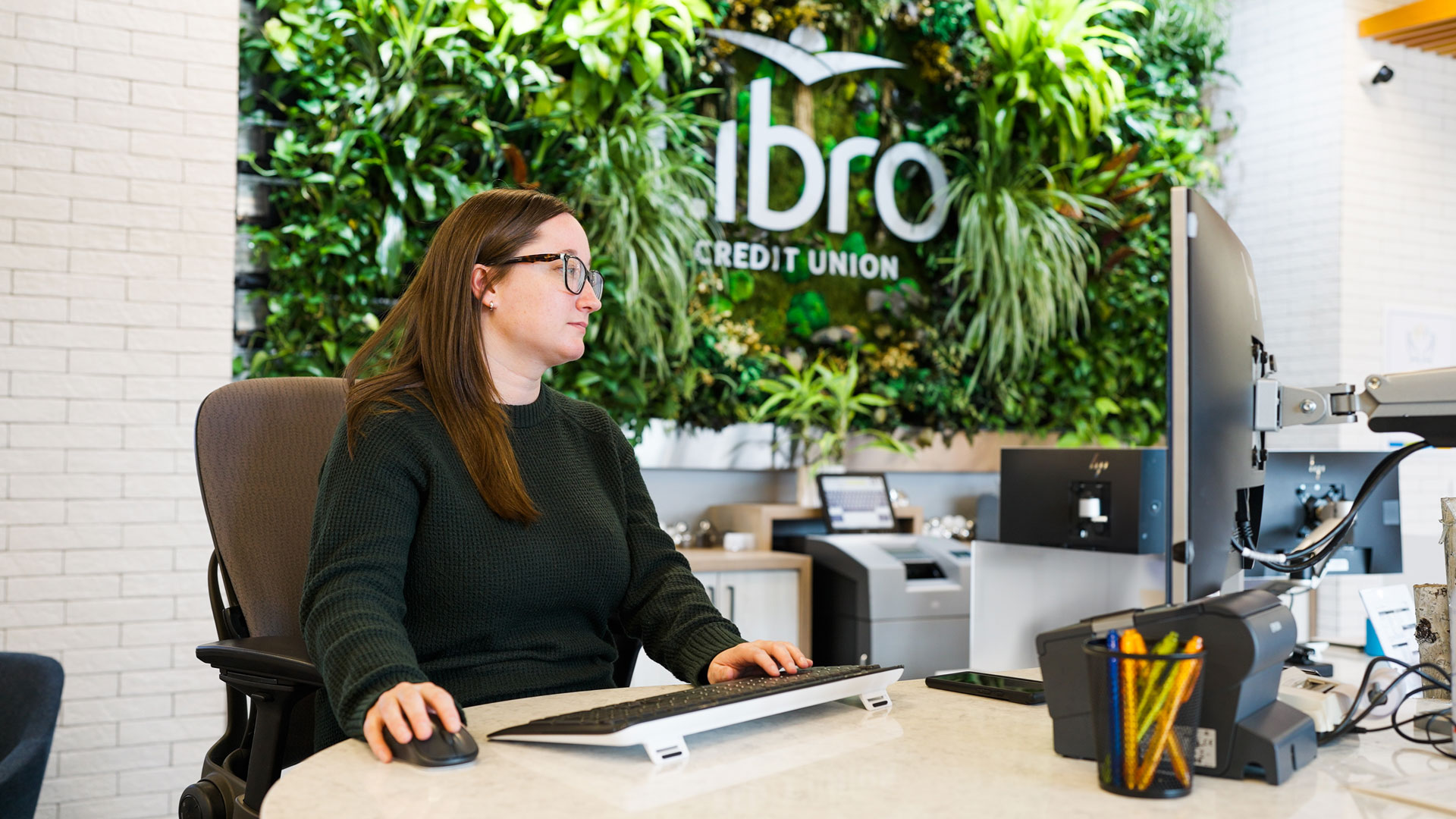Libro staff in Woodstock branch