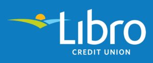 View jpg of Libro Horizontal Logo in reversed colour
